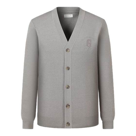 GANT/Gantt Spring 2024 New Solid Color Knit Cardigan Loose Warm Fashion Embroidered Sweater Jacket Men
GANT/Gantt Spring 2024 New Solid Color Knit Cardigan Loose Warm Fashion Embroidered Sweater Jacket Men