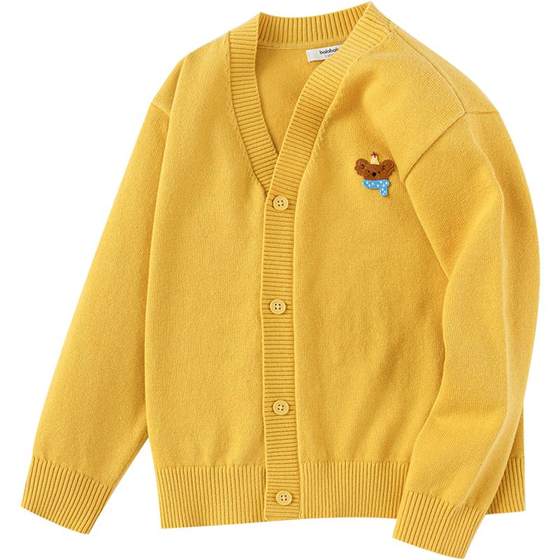 Balabala children's sweater boys and girls cardigan sweater jacket spring and autumn children's clothing baby v-neck top
Balabala children's sweater boys and girls cardigan sweater jacket spring and autumn children's clothing baby v-neck top