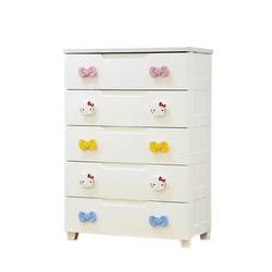 Alice Children's Storage Cabinet Snack Storage Cabinet Alice Plastic Baby Baby Drawer Wardrobe Chest of Drawers