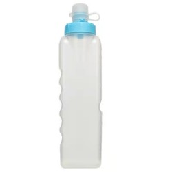 Marathon running sports water bottle portable squeeze body bag water cup dust-proof self-locking water bottle 325ml