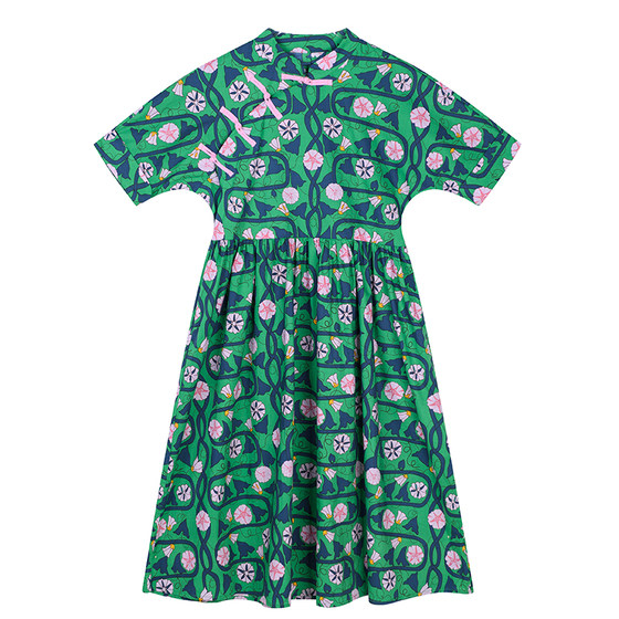 Xiaole goes to original parent-child outfit 134 lessons for summer girls new Chinese holiday printed cotton mother and daughter short-sleeved dress
Xiaole goes to original parent-child outfit 134 lessons for summer girls new Chinese holiday printed cotton mother and daughter short-sleeved dress