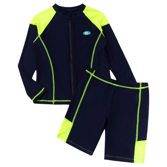Children's swimsuits boys beach training swimming quick-drying long-sleeved medium-sized children's hot spring surfing teenager swimsuits and trousers
Children's swimsuits boys beach training swimming quick-drying long-sleeved medium-sized children's hot spring surfing teenager swimsuits and trousers