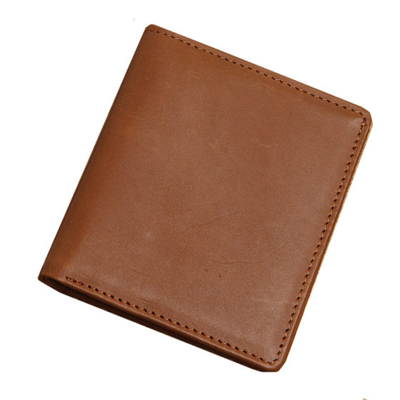 Original men's and women's short wallet vertical leather ultra -thin mini wallet men's youth super small leather soft clip Original men's and women's short wallet vertical leather ultra -thin mini wallet men's youth super small leather soft clip