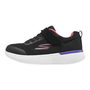 skechers Skechers Authentic Outlet Spring ຂອງເດັກຍິງຄົນອັບເດດ: ເກີບກິລາບາດເຈັບແລະ Velcro ທີ່ມີນ້ໍາຫນັກເບົາ