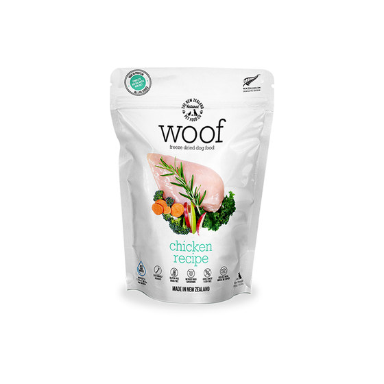 New Zealand woof Wolf Miao freeze-dried dog food pet staple food raw bone dog food chicken beef duck dog snacks
New Zealand woof Wolf Miao freeze-dried dog food pet staple food raw bone dog food chicken beef duck dog snacks