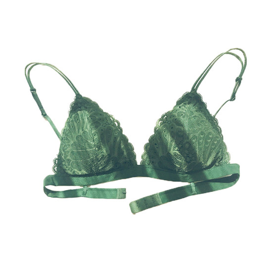 French -style chest cushion sexy lace underwear young lady ultra -thin comfortable home triangle cup thin steel ringless bra
French -style chest cushion sexy lace underwear young lady ultra -thin comfortable home triangle cup thin steel ringless bra