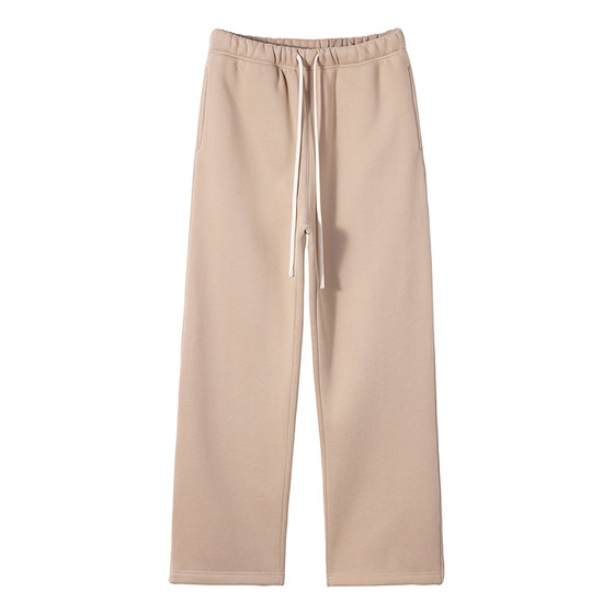 Multi-color, non-sexy skin-friendly 350g casual trousers solid color sports yoga trendy brand suit men and women couple outfits Multi-color, non-sexy skin-friendly 350g casual trousers solid color sports yoga trendy brand suit men and women couple outfits