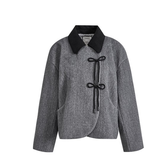 Broad color new Chinese color block lapel short wool coat 2024 autumn and winter new women's temperament loose Chinese style top
Broad color new Chinese color block lapel short wool coat 2024 autumn and winter new women's temperament loose Chinese style top