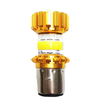 ໂຄມໄຟລົດຈັກໄຟຟ້າ Super bright strong light far and low light LED built-in large light bulb battery car light bulb headlight