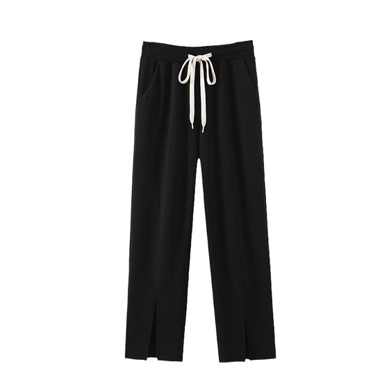 Wanwan large-size slit trousers for women in autumn high-waisted slim slightly flared pants fat MM draped floor wide-leg casual pants
Wanwan large-size slit trousers for women in autumn high-waisted slim slightly flared pants fat MM draped floor wide-leg casual pants