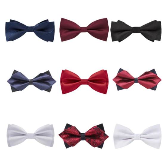 Burgundy bow tie men wedding bow solid color groom best man wedding men brother group suit
Burgundy bow tie men wedding bow solid color groom best man wedding men brother group suit