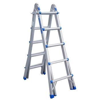 Little Giant ອະລູມິນຽມຫນາແຫນ້ນ multifunctional folding ladder ວິສະວະກໍາ ladder herringbone ladder ເຮືອນ ladder telescopic ladder ຍົກ