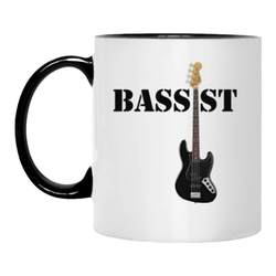 Bass ceramic mug music school simple coffee cup friend birthday gift water cup