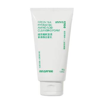 Innisfree Green Tea Amino Acid Cleanser Facial Cleanser ໂຟມລ້າງຫນ້າ 150ml ສໍາລັບຜູ້ຊາຍ, ແມ່ຍິງແລະນັກຮຽນ