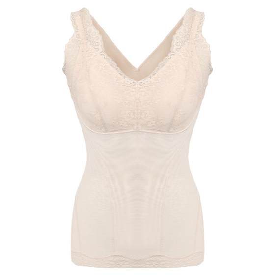 Latnis women's vest with chest pad thermal underwear for external wear, thin waist, belly slim and body shaping sleeveless top
Latnis women's vest with chest pad thermal underwear for external wear, thin waist, belly slim and body shaping sleeveless top