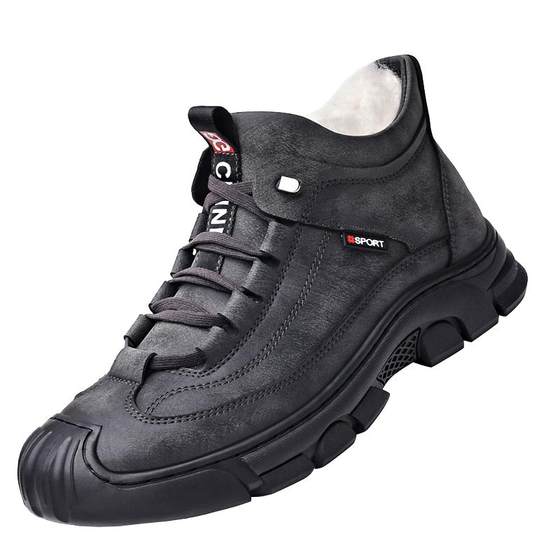 Snow boots 2025 new winter plus velvet warm Martin boots men's boots genuine leather wool high top men's shoes cotton shoes
Snow boots 2025 new winter plus velvet warm Martin boots men's boots genuine leather wool high top men's shoes cotton shoes