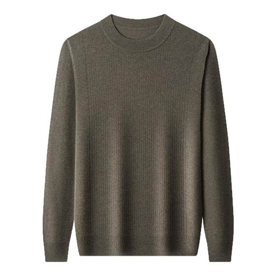 Hengyuanxiang high-end cashmere sweater in autumn and winter warm men's knitted base shirt 100 cashmere clothes sweater authentic
Hengyuanxiang high-end cashmere sweater in autumn and winter warm men's knitted base shirt 100 cashmere clothes sweater authentic