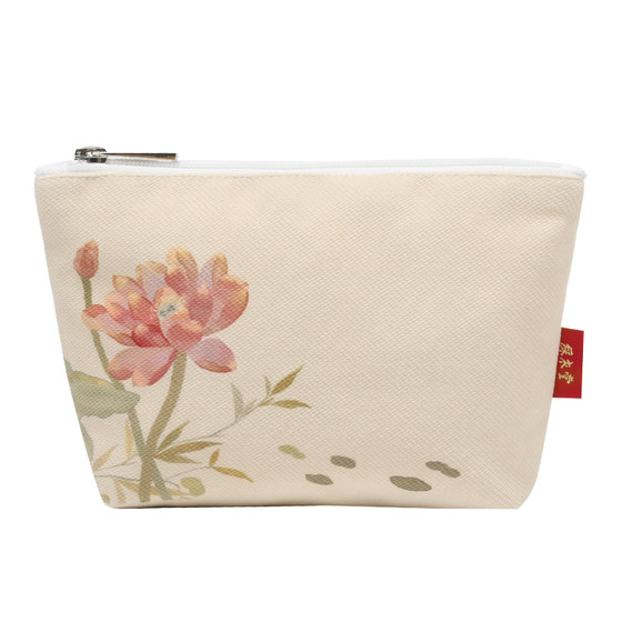 Caiyitang Guofeng Lotus Makeup Bag Storage Bag Portable Travel Coin Wallet Large Capacity Clutch Clutch
Caiyitang Guofeng Lotus Makeup Bag Storage Bag Portable Travel Coin Wallet Large Capacity Clutch Clutch