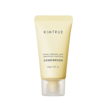 KIMTRUE first facial cleanser 30g mashed potato mild oil control ແຕງກວາອາຊິດ amino acid cleanser ຕົວຢ່າງ