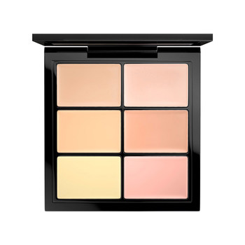 MAC/Charm Customizable Concealer Palette 6 ສີປົກປິດຈຸດດ່າງດຳ, ຮອຍສິວ, ຈຸດດ່າງ ດຳ ແລະຮ່ອງຮອຍໃຫ້ສົດໃສ