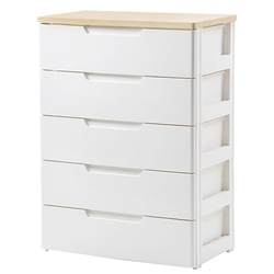 Alice baby wardrobe children's storage cabinet plastic cabinet drawer type chest of drawers multi-layer Alice storage cabinet