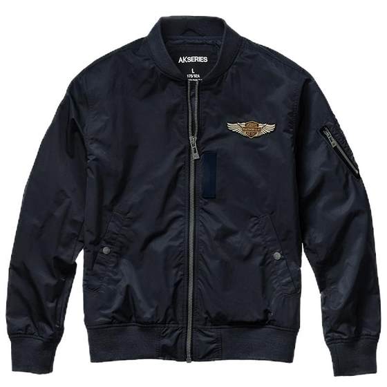 AK men's retro MA-1 pilot jacket, embroidered couple baseball uniform European and American casual men's coat slim
AK men's retro MA-1 pilot jacket, embroidered couple baseball uniform European and American casual men's coat slim