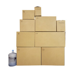 Moving carton packing, courier storage, finishing box large thickened box household customization