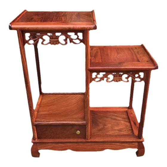 Myanmar rosewood high and low flower stand flower several mahogany residential furniture bonsai stand handicraft store floor-standing Chinese style
Myanmar rosewood high and low flower stand flower several mahogany residential furniture bonsai stand handicraft store floor-standing Chinese style