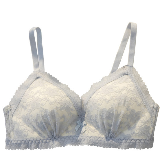French triangle cup underwear women's thin breasts showing small cents gathered not empty cup Student girl pure desire bras set French triangle cup underwear women's thin breasts showing small cents gathered not empty cup Student girl pure desire bras set