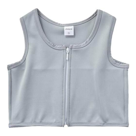 Breast-stretched underwear with large breasts, small, ultra-flat bandage, breast shrinkage, student female breast sport zipper, chest wrapping, flat chest artifact Breast-stretched underwear with large breasts, small, ultra-flat bandage, breast shrinkage, student female breast sport zipper, chest wrapping, flat chest artifact