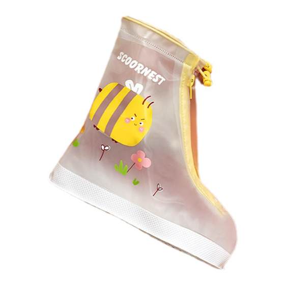 Keyo children's transparent waterproof anti -slip boys shoes cover -resistant sleeve shoes baby water shoes, rain boots, rain boots, rain shoe covers Keyo children's transparent waterproof anti -slip boys shoes cover -resistant sleeve shoes baby water shoes, rain boots, rain boots, rain shoe covers