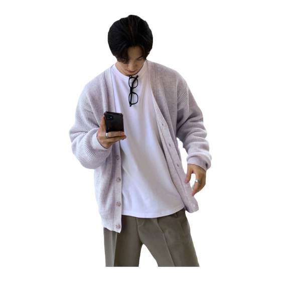 Bishe Korean youth sweater men's sweater cardigan V-neck loose casual trend versatile spring and autumn winter jacket
Bishe Korean youth sweater men's sweater cardigan V-neck loose casual trend versatile spring and autumn winter jacket