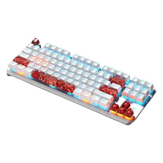 Wolf Spider 87 key mechanical keyboard e-sports game F3087 portable laptop desktop wired typing
Wolf Spider 87 key mechanical keyboard e-sports game F3087 portable laptop desktop wired typing