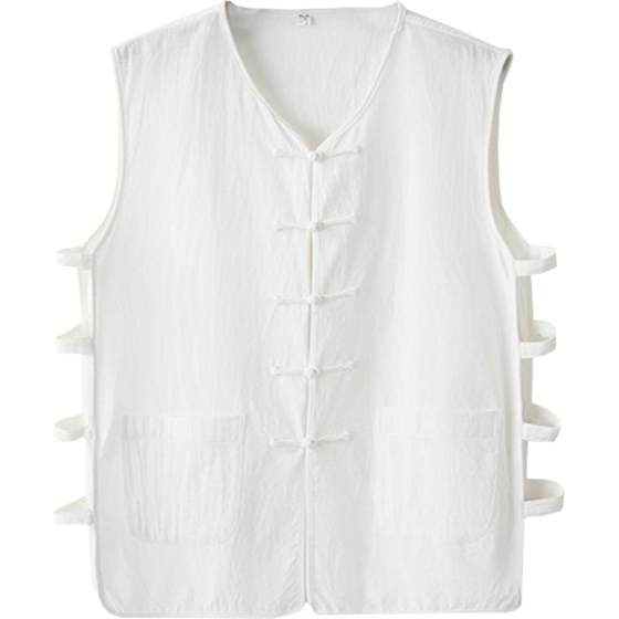 Xia Ban Asian cotton and linen Chinese vest, Tang clothing vest buckle retro -old Beijing Han shirt and horse gown middle and elderly men's clothing
Xia Ban Asian cotton and linen Chinese vest, Tang clothing vest buckle retro -old Beijing Han shirt and horse gown middle and elderly men's clothing