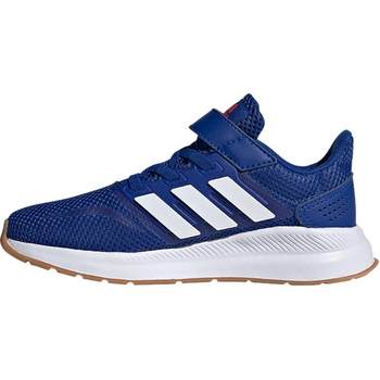 ເກີບເດັກນ້ອຍ Adidas ເກີບເດັກນ້ອຍຜູ້ຊາຍ ເກີບເດັກນ້ອຍຍິງ ສີຟ້າອ່ອນ breathable shock-absorbing ເກີບກິລາແລ່ນ FW5139
