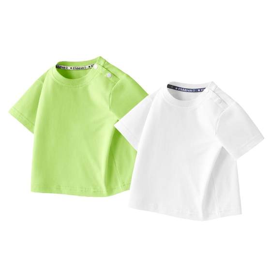 La Chapelle children's short-sleeved T-shirt for boys in summer new style for girls' babies' half-sleeved summer cotton tops for children
La Chapelle children's short-sleeved T-shirt for boys in summer new style for girls' babies' half-sleeved summer cotton tops for children