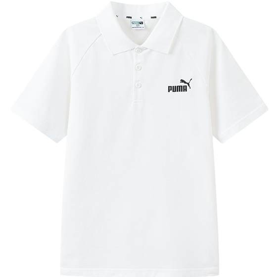 PUMA Puma children's short-sleeved new summer T-shirt for boys and girls Polo shirt lapel medium and large children's sports top
PUMA Puma children's short-sleeved new summer T-shirt for boys and girls Polo shirt lapel medium and large children's sports top