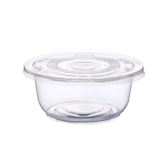 Disposable tableware Plastic bowl circular packing box soup bowl tablet tableware lunch boxes cover the whole box of food grade lunch box Disposable tableware Plastic bowl circular packing box soup bowl tablet tableware lunch boxes cover the whole box of food grade lunch box
