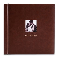 Photo album customized leather window cover baby photo book high-end photo studio wedding photo album production and gift giving