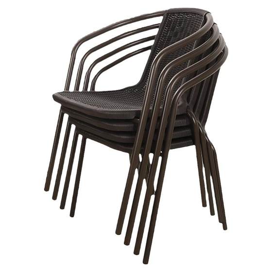 Extra thick simple and comfortable outdoor backrest chair imitation rattan dining chair home office leisure thickened balcony courtyard exterior chair
Extra thick simple and comfortable outdoor backrest chair imitation rattan dining chair home office leisure thickened balcony courtyard exterior chair