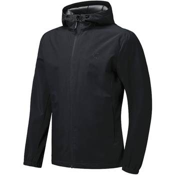 ຈີນ Jordan ກິລາ windbreaker ຜູ້ຊາຍ 2024 ລະດູໃບໄມ້ປົ່ງໃຫມ່ແບບສະບາຍກາງແຈ້ງ windproof ແລະກັນນ້ໍາ hooded jacketed