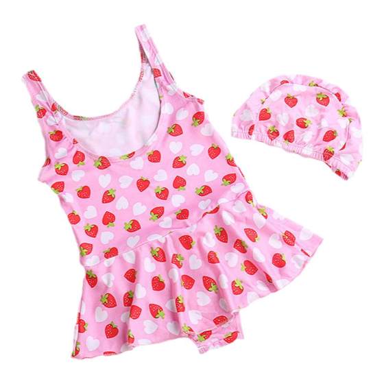 Free shipping Children's swimwear jacket connective body with hat girl hot spring student swimming trunks big middle children cute swimsuit set Free shipping Children's swimwear jacket connective body with hat girl hot spring student swimming trunks big middle children cute swimsuit set