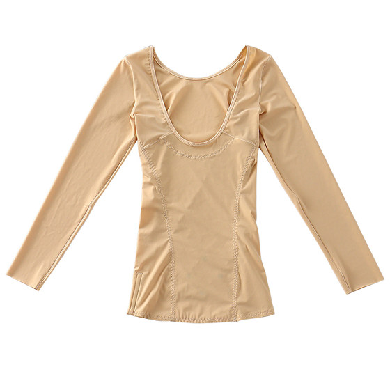 Autumn and winter long -sleeved long trousers diverted body suit, thin waist and abdomen, hip -hip bundle waist beauty shape thinning the whole body Autumn and winter long -sleeved long trousers diverted body suit, thin waist and abdomen, hip -hip bundle waist beauty shape thinning the whole body