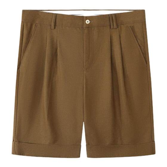 Summer mature gentleman cool feeling Tiansle shorts men's business high-end Italian suit pants vacation style
Summer mature gentleman cool feeling Tiansle shorts men's business high-end Italian suit pants vacation style