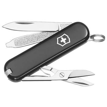 Victorinox Swiss Army Knife ນໍາເຂົ້າມີດ mini portable multifunctional 58mm ຮູບແບບສີສັນ 0.6223