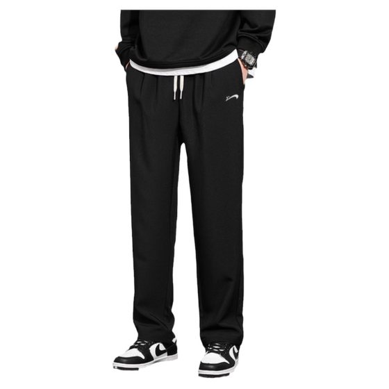 Guirenniao Sports Pants Men's Summer Thin Ice Silk Pants Men's Casual Pants Men's Loose Large Size Daddy Pants Guirenniao Sports Pants Men's Summer Thin Ice Silk Pants Men's Casual Pants Men's Loose Large Size Daddy Pants
