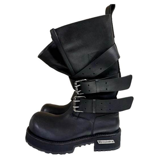 Mickey Big Head Martin Boots Men and Women Same Belt Buckle Dark Work Boots Retro Motorcycle Boots Venom Fashion Boots
Mickey Big Head Martin Boots Men and Women Same Belt Buckle Dark Work Boots Retro Motorcycle Boots Venom Fashion Boots