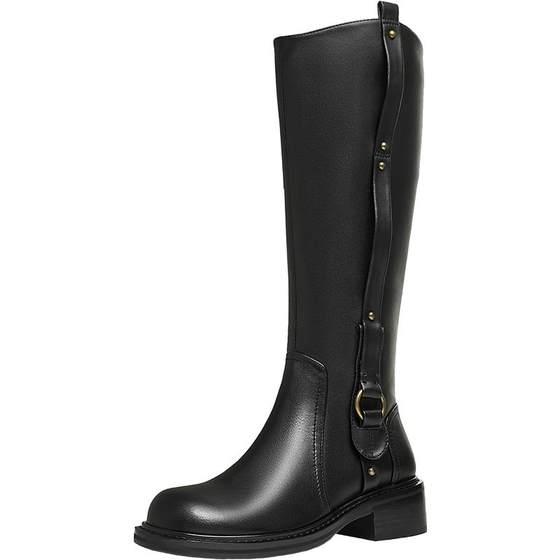 Tianmeiyi motorcycle retro knight boots plus velvet boots women's shoes high tube fashion boots leather boots new winter style
Tianmeiyi motorcycle retro knight boots plus velvet boots women's shoes high tube fashion boots leather boots new winter style