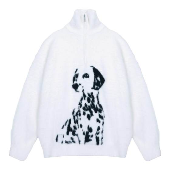 BJHG no matter the consequences, spotted dog sweater for men, autumn trendy brand American new style lazy couple sweater jacket for women
BJHG no matter the consequences, spotted dog sweater for men, autumn trendy brand American new style lazy couple sweater jacket for women