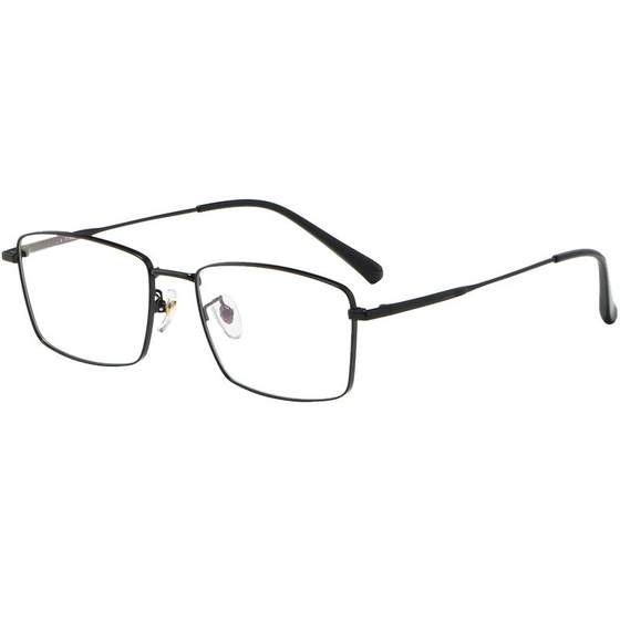 Ultra light pure titanium frame myopia glasses for men's finished full frame glasses frame matching glasses for men with myopia Ultra light pure titanium frame myopia glasses for men's finished full frame glasses frame matching glasses for men with myopia